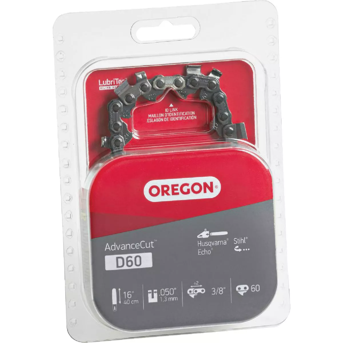 Oregon D60 AdvanceCut Saw Chain for 16 in. Bar - 60 Drive Links - fits Husqvarna, Echo, Stihl, Poulan, Craftsman and others - photo 3