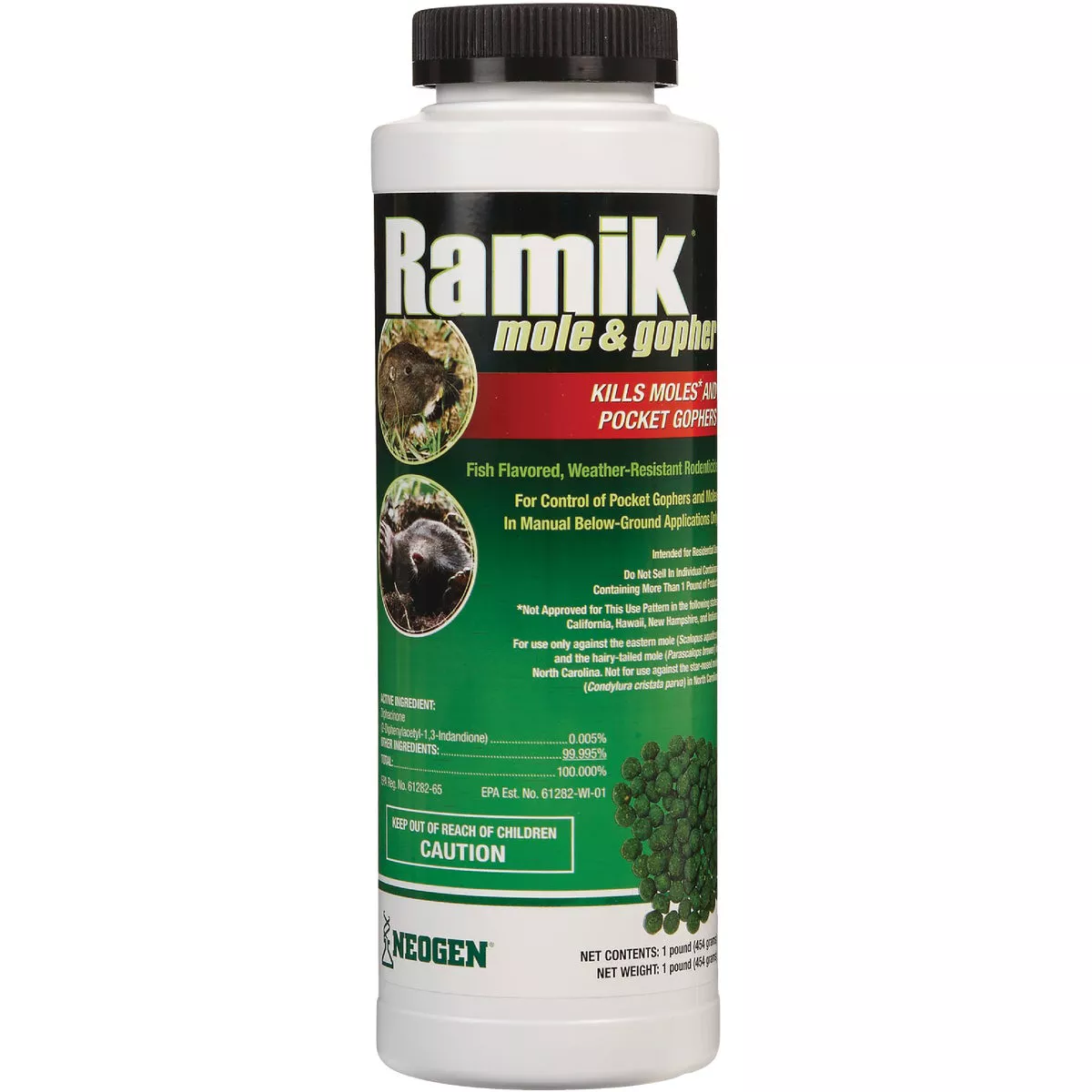 Ramik 1 Lb. Pellets Mole & Gopher Killer