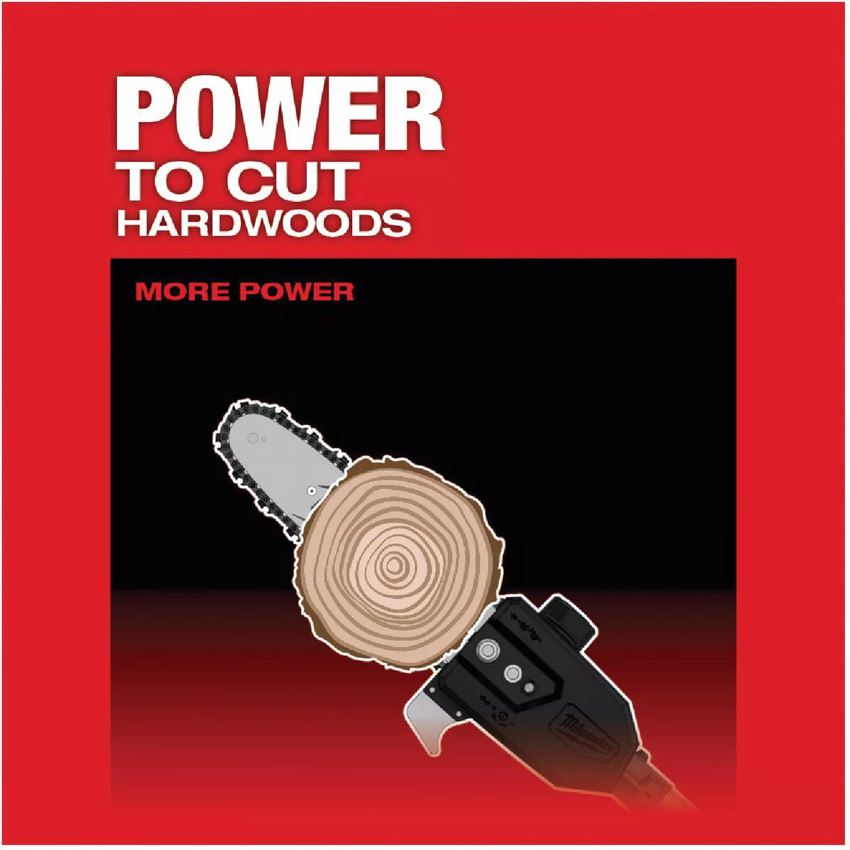 Milwaukee M18 FUEL Brushless 10 In. Cordless Pole Saw Kit with QUIK-LOK Attachment Capability & 8.0 Ah Battery & Charger - photo 10