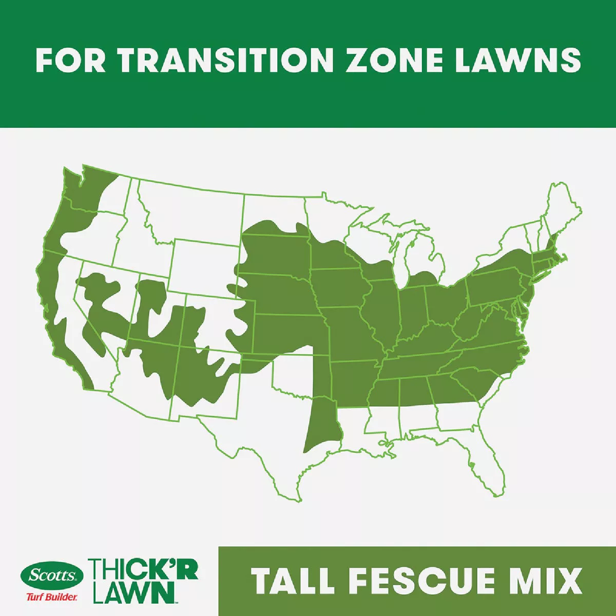 Scotts Turf Builder Thick'R Lawn 12 Lb. 1200 Sq. Ft. Tall Fescue Mix Grass Seed, Fertilizer, and Soil Improver Combination - photo 4