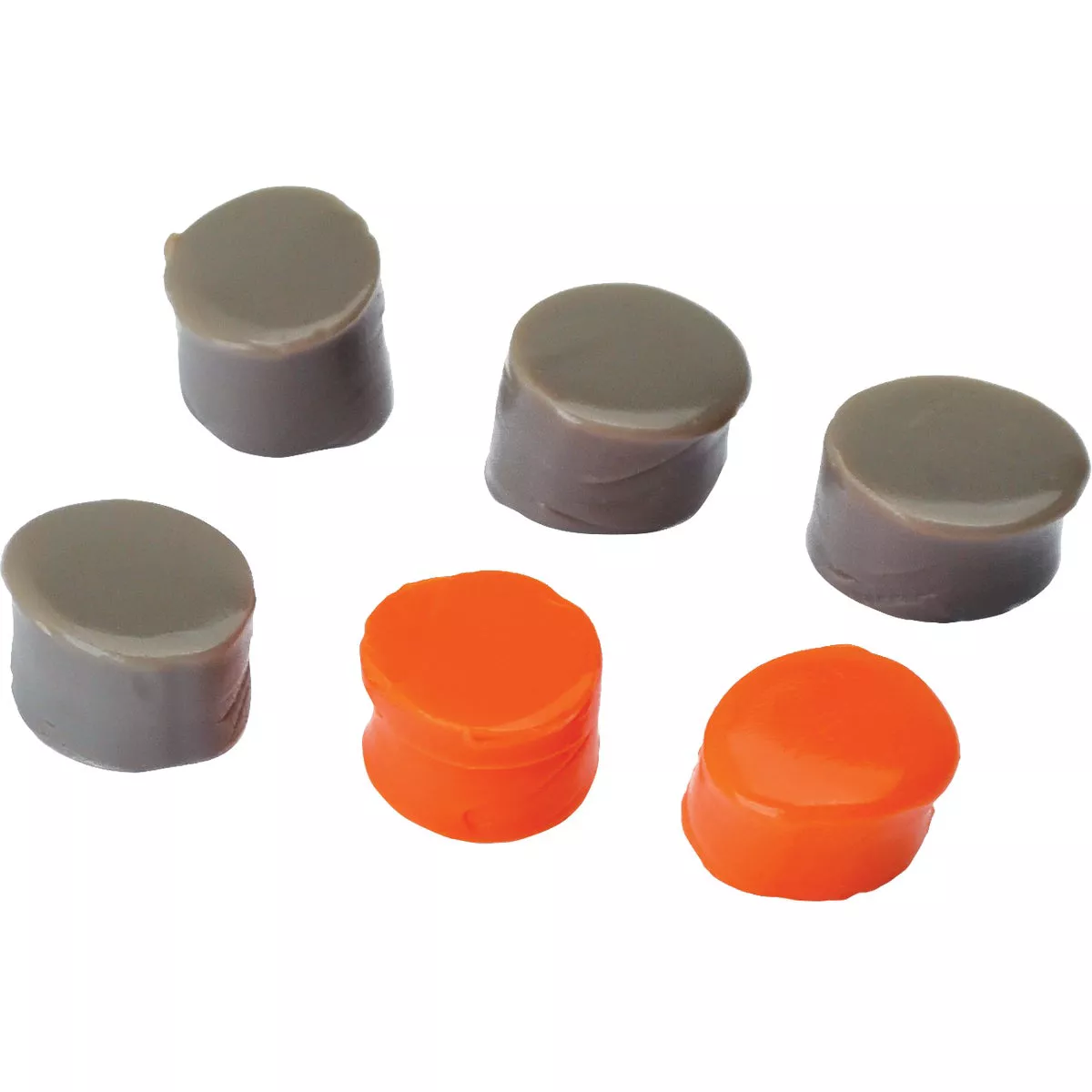 Walker's Silicone Putty Orange & Dark Earth Ear Plugs (3-Pair) - photo 2