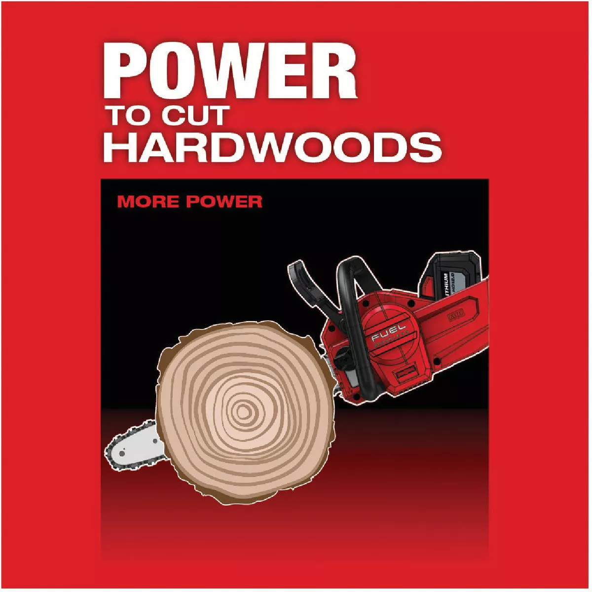 Milwaukee M18 FUEL Brushless 16 In. Cordless Chainsaw Kit with 12.0 Ah Battery & Charger - photo 12