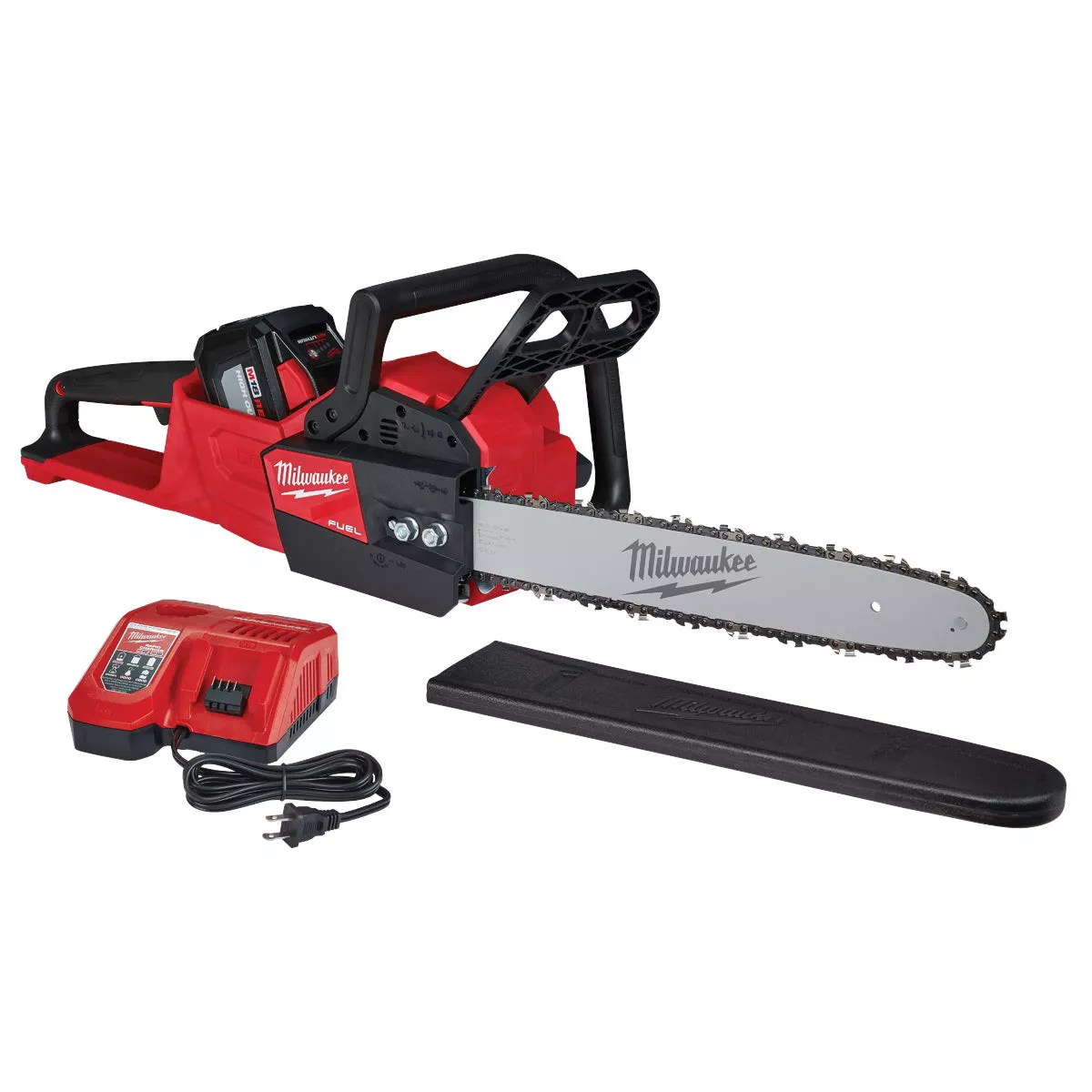 Milwaukee M18 FUEL Brushless 16 In. Cordless Chainsaw Kit with 12.0 Ah Battery & Charger - photo 4