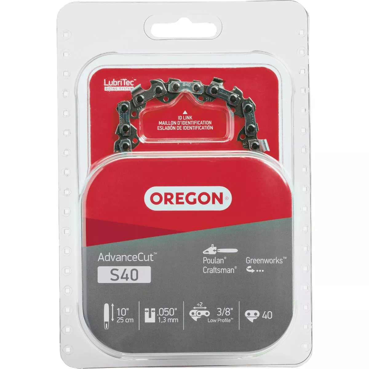Oregon AdvanceCut 10 In. 40-Link 0.050 In. ga Chainsaw Chain | True ...