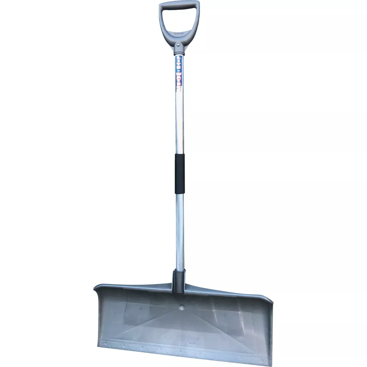 Rugg PathMaster Ultra Lightweight 27 In. Poly Snow Pusher with 36 In. Aluminum Handle