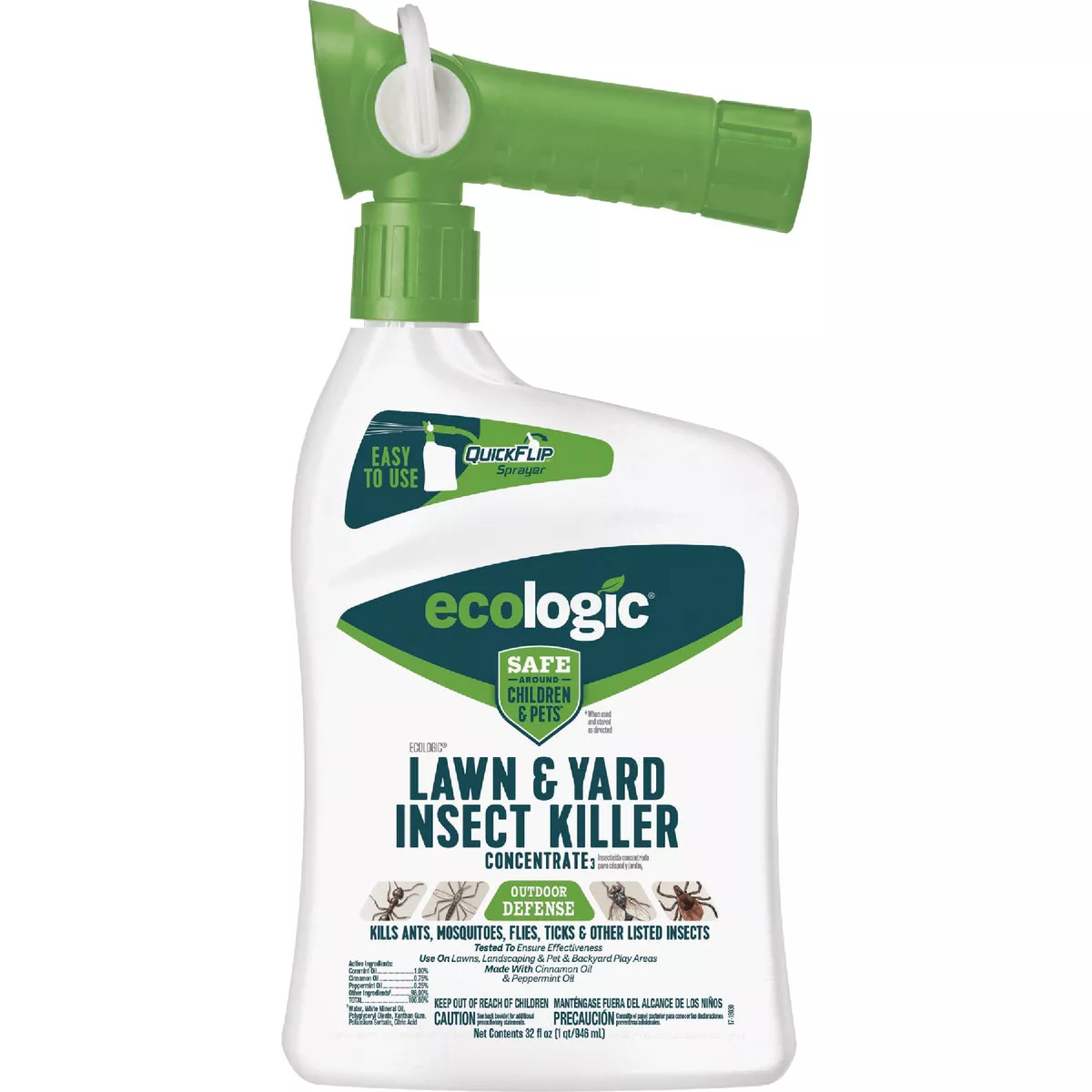 EcoLogic 32 Oz. Ready To Spray Hose End Insect Killer - photo 2