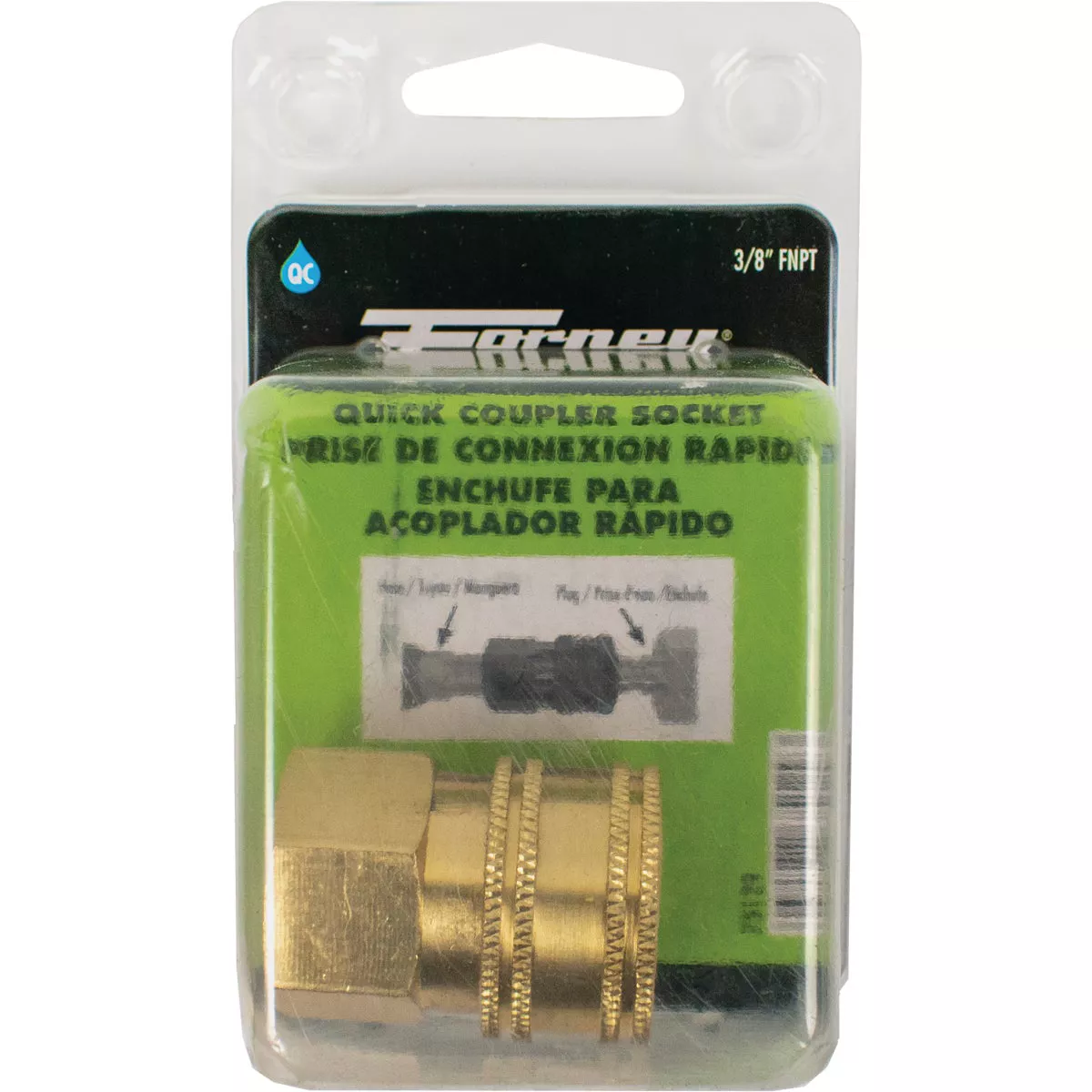 Forney 3/8 Female Quick Coupler Pressure Washer Socket - photo 2