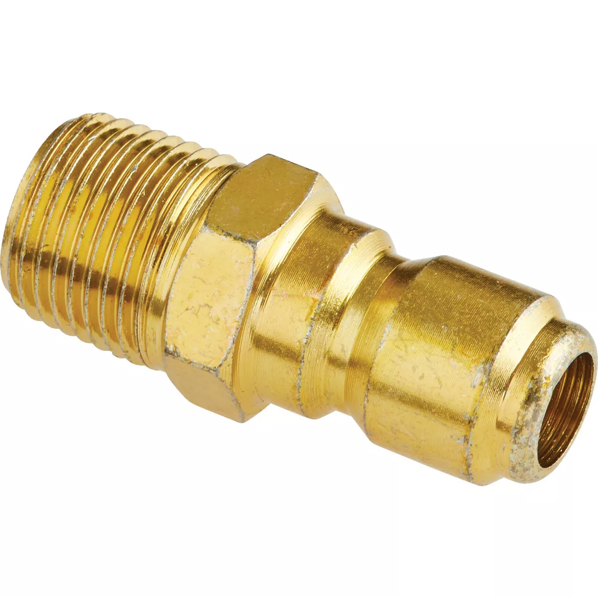 Forney 3/8 In. Male Quick Connect Pressure Washer Plug