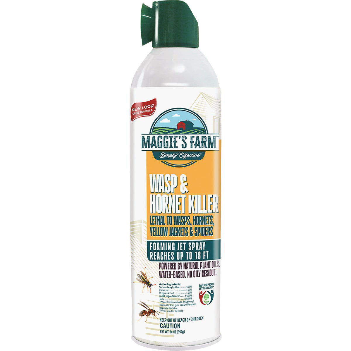 Maggie's Farm 14 Oz. Foaming Aerosol Spray Wasp & Killer Do it