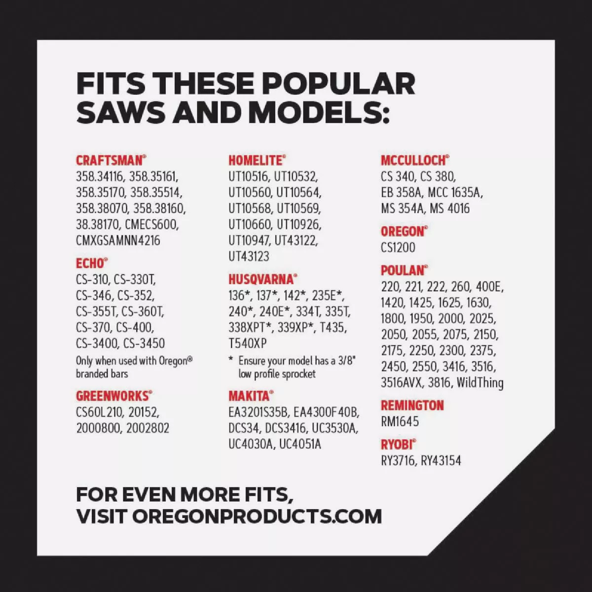 Oregon S56 AdvanceCut Chainsaw Chain for 16 In. Bar - 56 Drive Links - photo 8