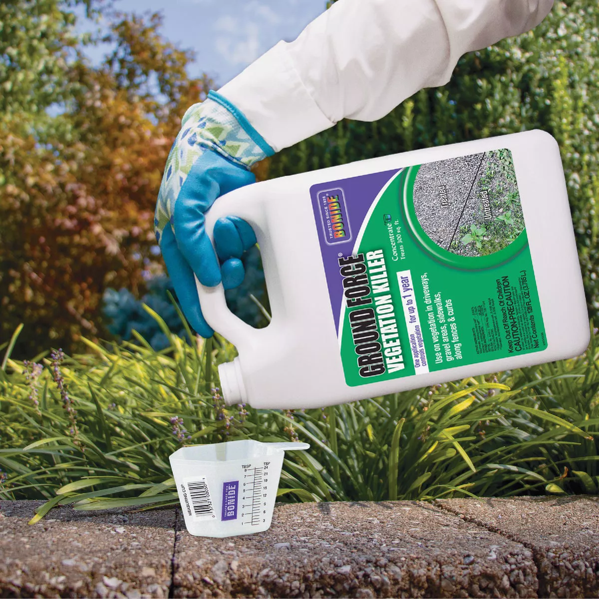 Bonide Ground Force 128 Oz. Concentrate Vegetation Killer - photo 3