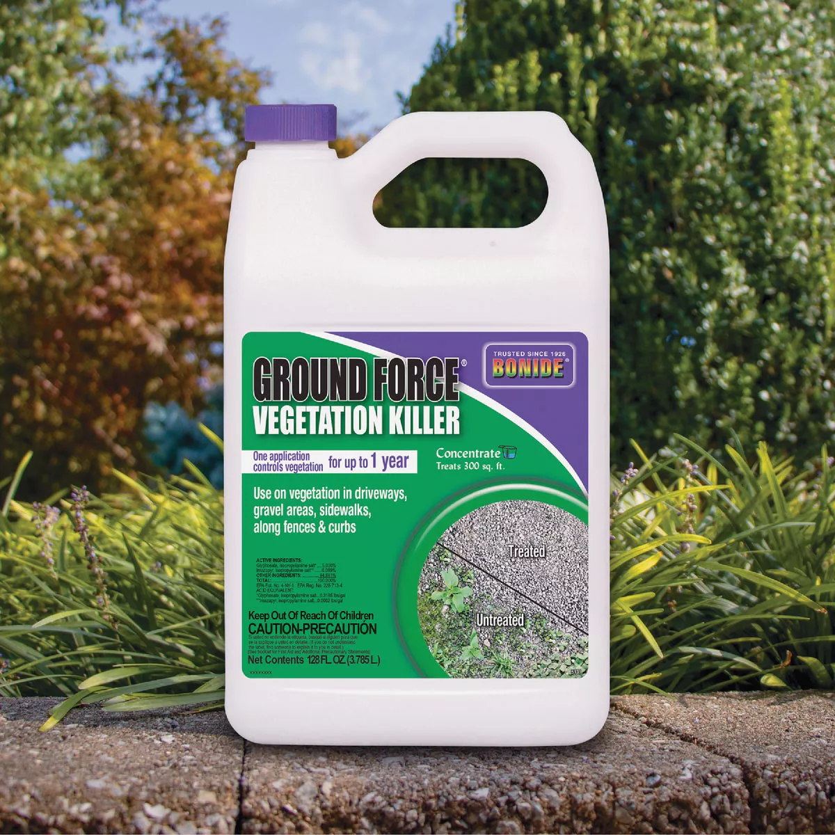 Bonide Ground Force 128 Oz. Concentrate Vegetation Killer - photo 2