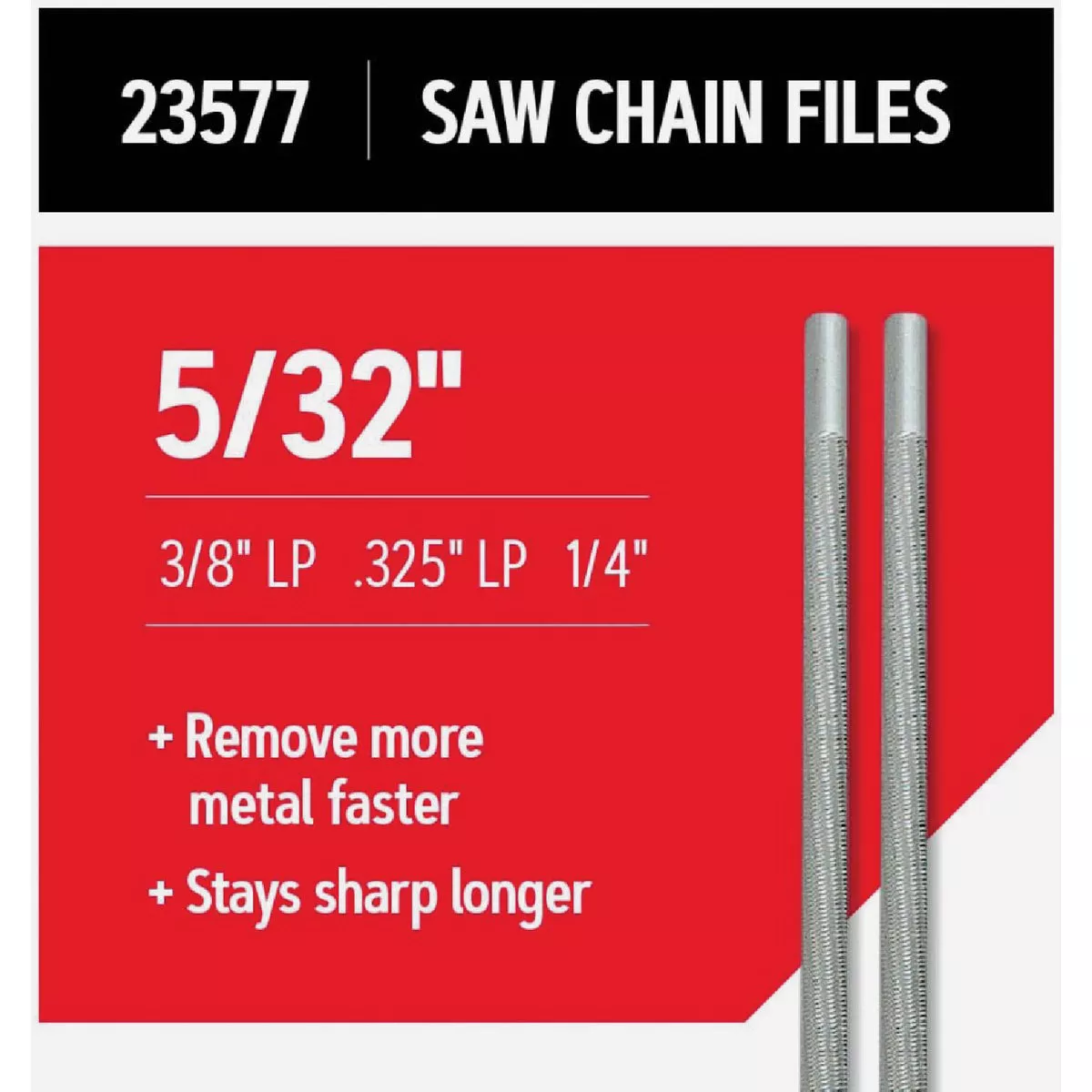 Oregon 5/32 In. Saw Chain File (2-Count) - photo 4