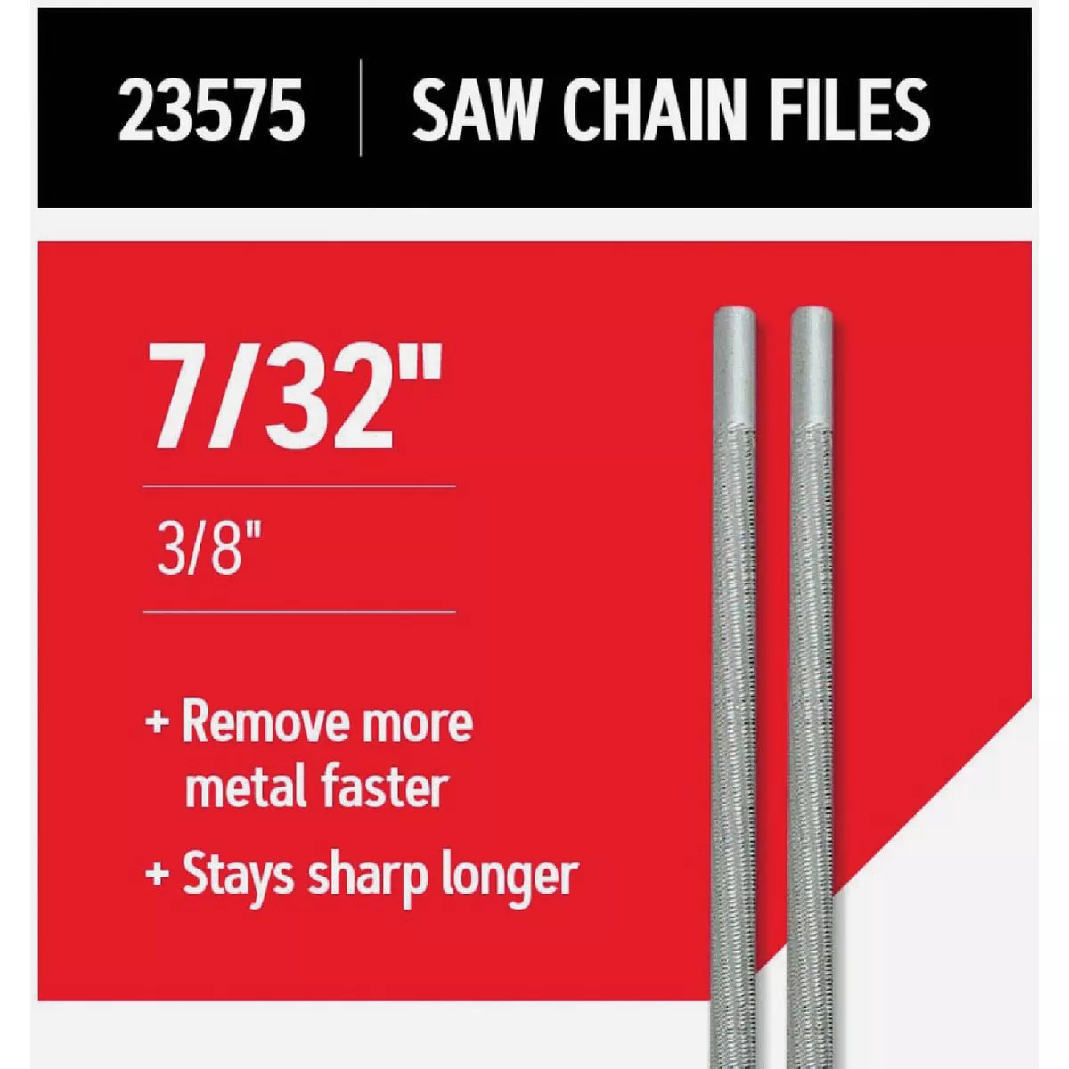 Oregon 7/32 In. Saw Chain File (2-Count) - photo 4