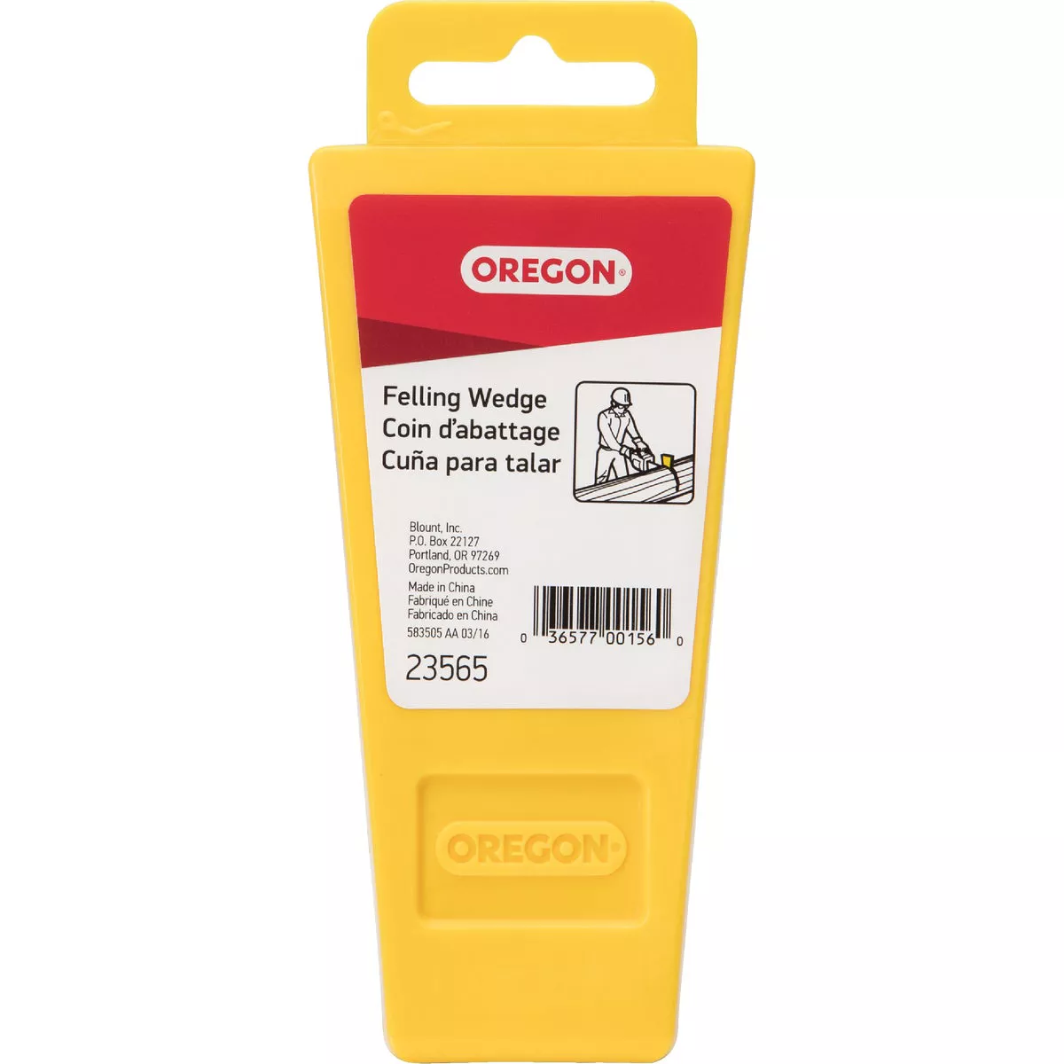 Oregon 5-1/2 In. Plastic Felling Wedge