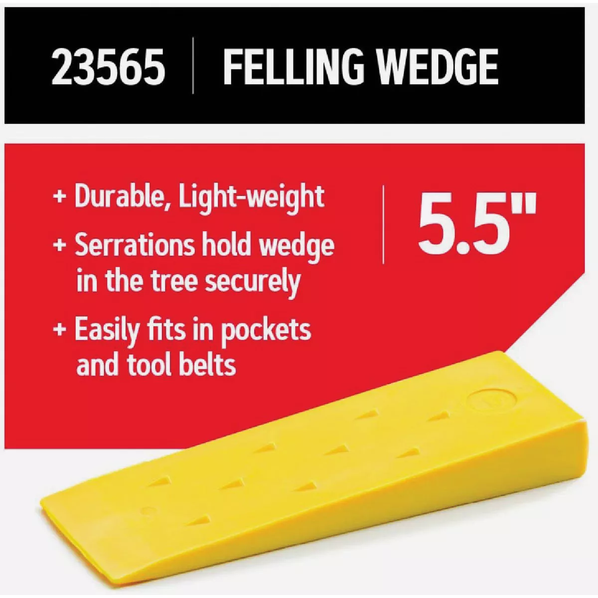 Oregon 5-1/2 In. Plastic Felling Wedge - photo 4