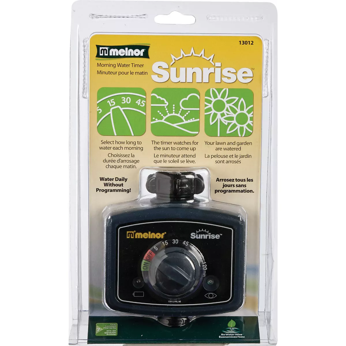 Melnor Sunrise Electronic 1-Zone Water Timer - photo 2