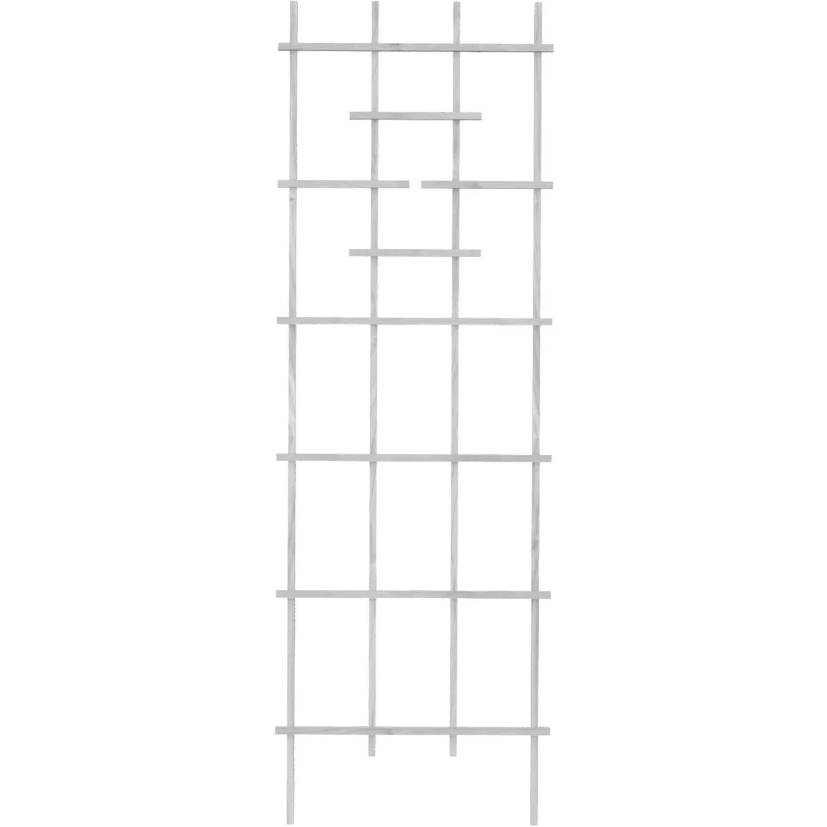 Panacea 72 In. White Wood Ladder Trellis