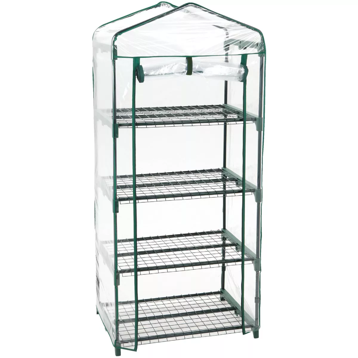 Best Garden 27 In. W. x 63 In. H. x 19 In. D. 4-Shelf Greenhouse - photo 2