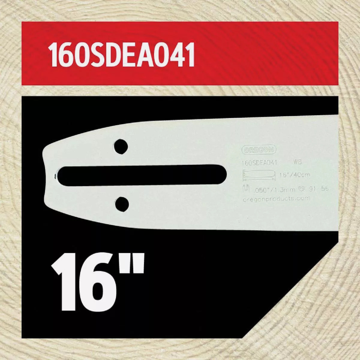 Oregon AdvanceCut 16 In. 56 Drive Links Reversible Bar & S56 Chain Replacement Combo - photo 6