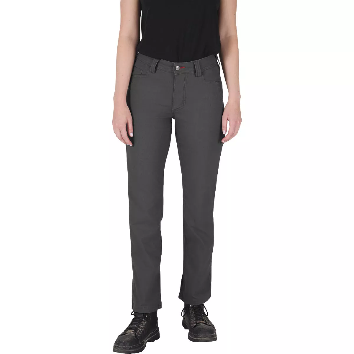 Milwaukee Women's 12 Regular Gray Work Pants