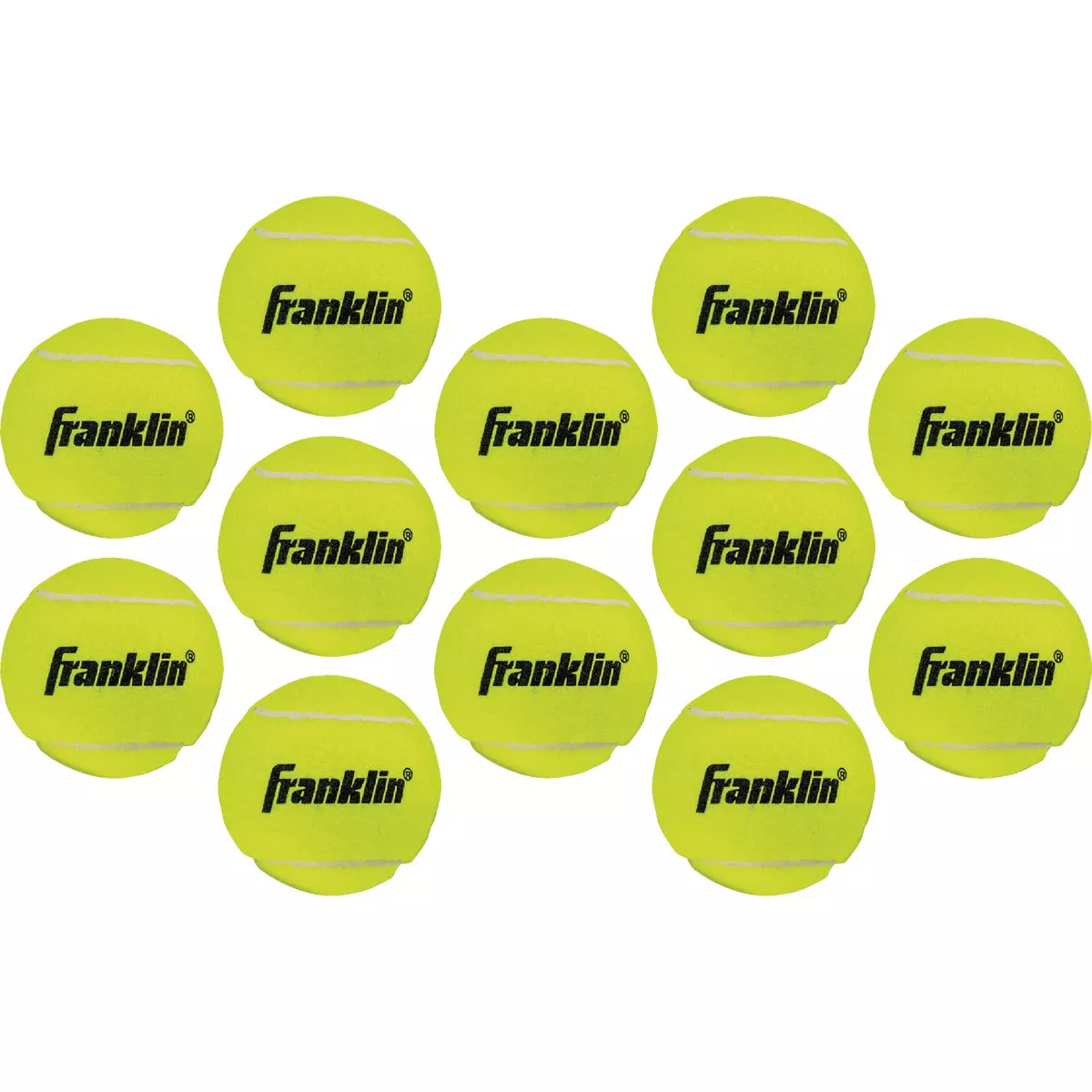 Franklin Yellow Practice Tennis Balls (12-Pack)