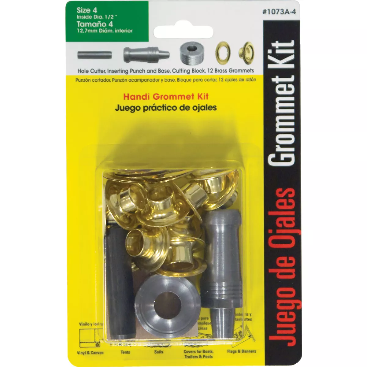 Lord & Hodge 3/8 In. Brass Grommet Kit - photo 2