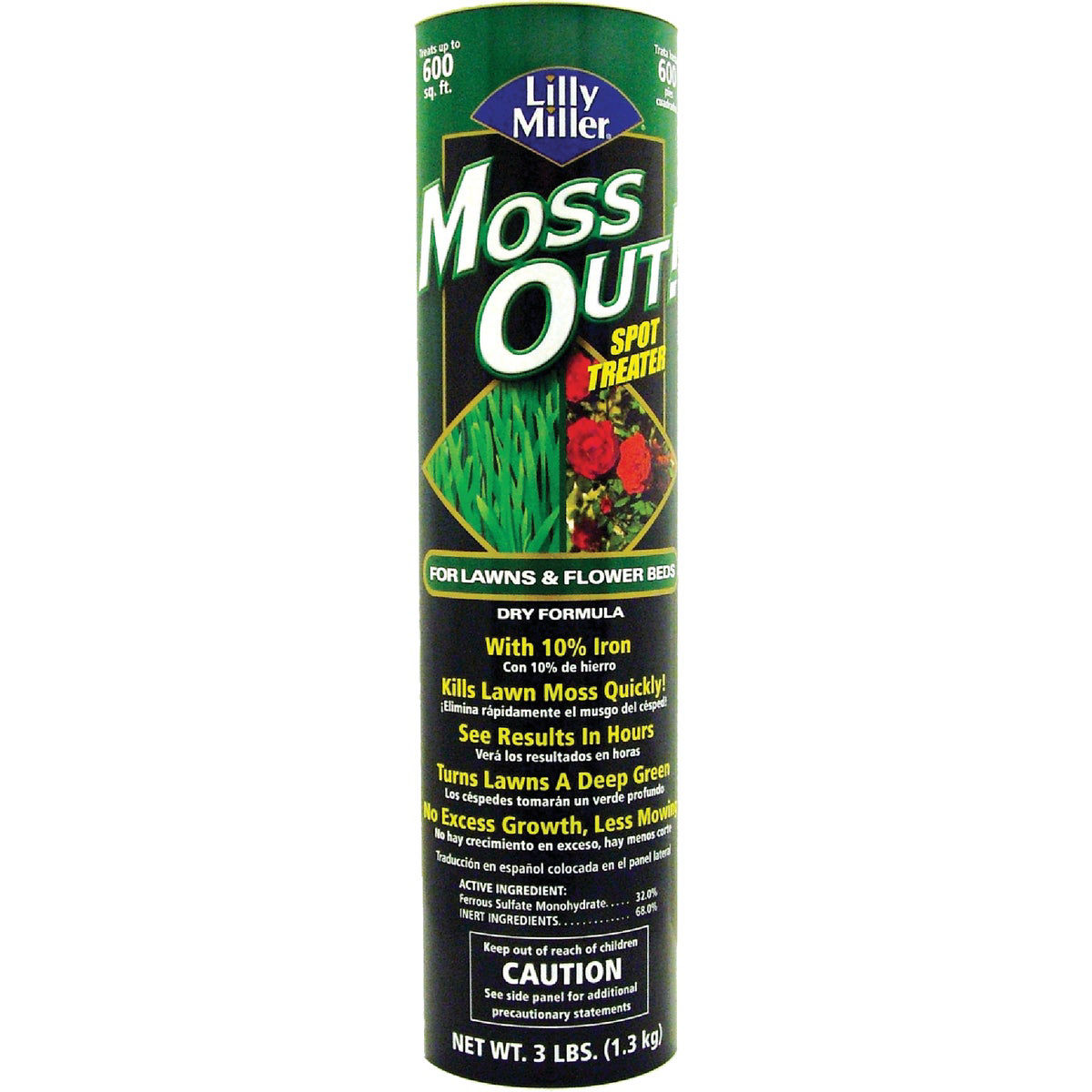 Lilly Miller MOSS OUT! 3 Lb. Ready To Use Granules Moss & Algae Killer