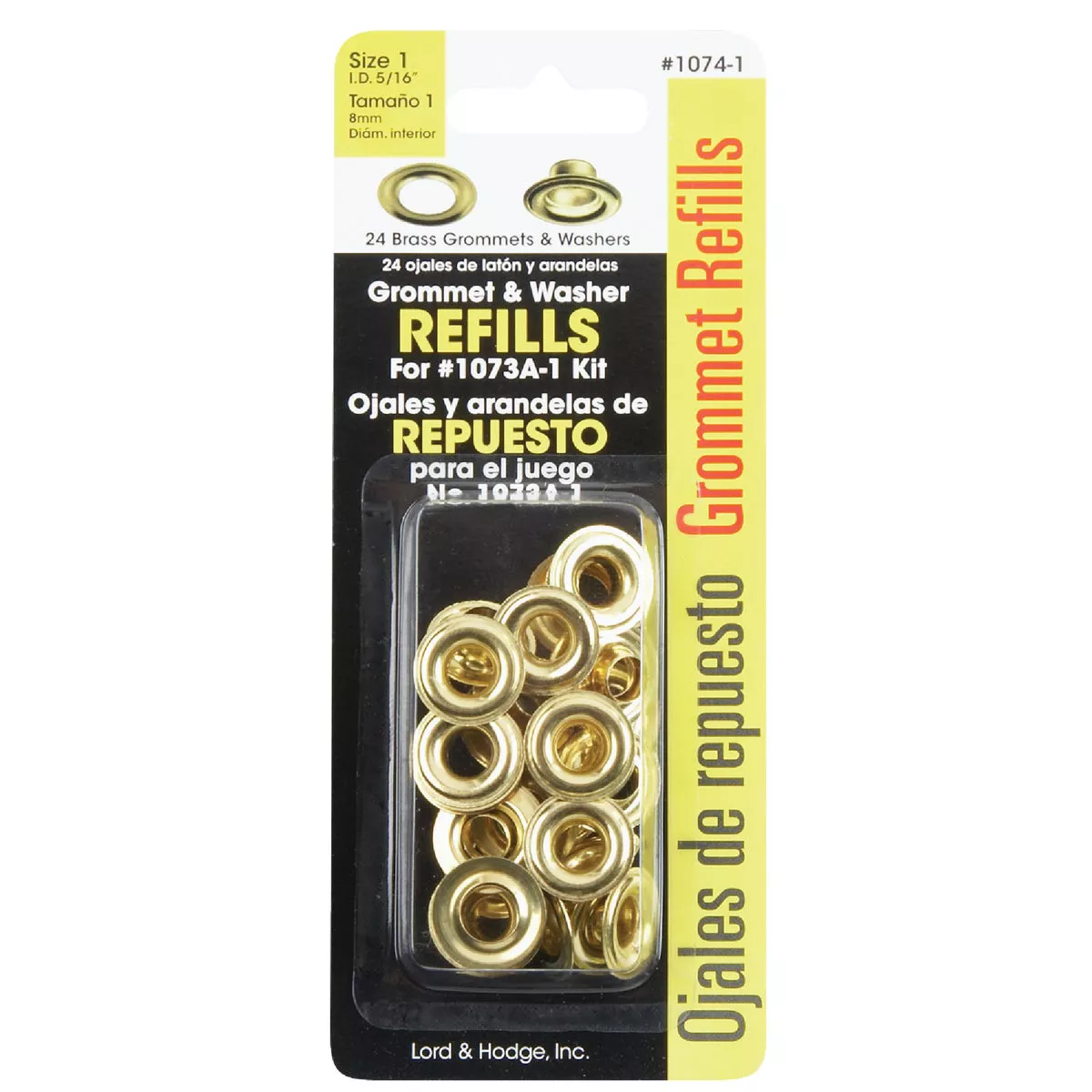 Lord & Hodge 5/16 In. Brass Grommet Refills (24 Ct.) - photo 2