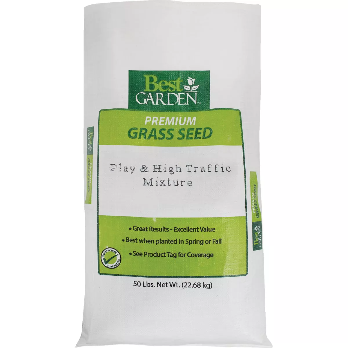 Best Garden 50 Lb. 15,000 Sq. Ft. Coverage High Traffic Grass Seed
