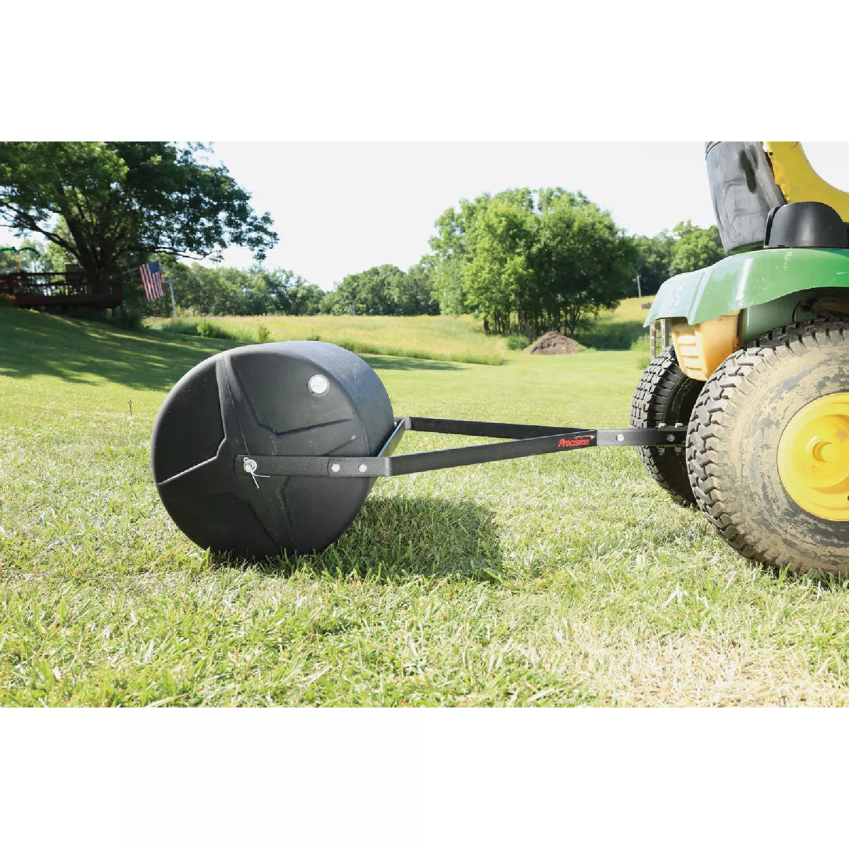Precision 18 In. x 24 In. 221 Lb. Poly Push/Tow Lawn Roller - photo 2