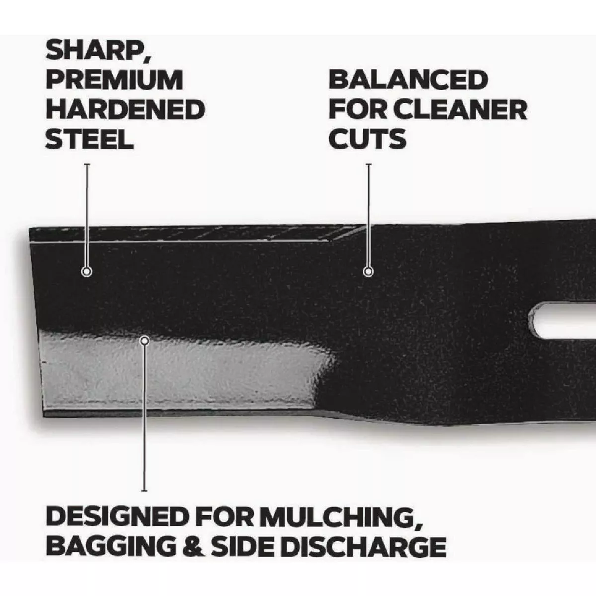 Oregon 20 In. 3-In-1 Universal Fit Lawnmower Blade - photo 4