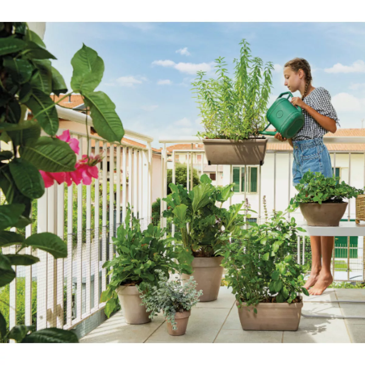 Deroma 2.8 In. Grafite Clay Standard Planter - photo 2