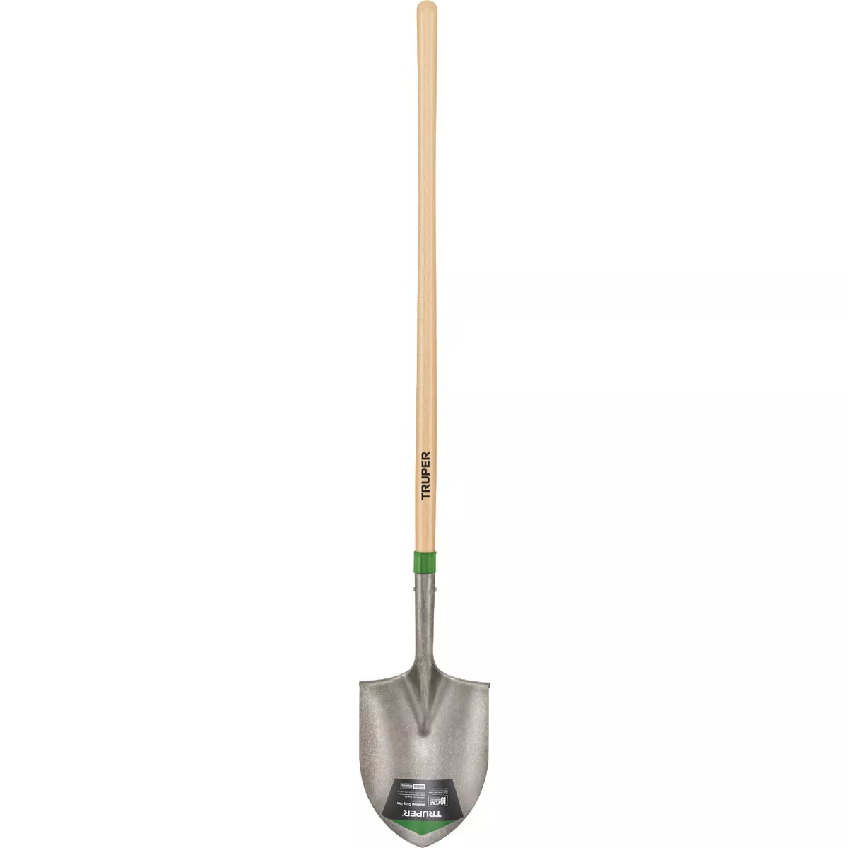 Truper Tru Tough #2 Irrigation Shovel with 48 In. Premium Hardwood Handle