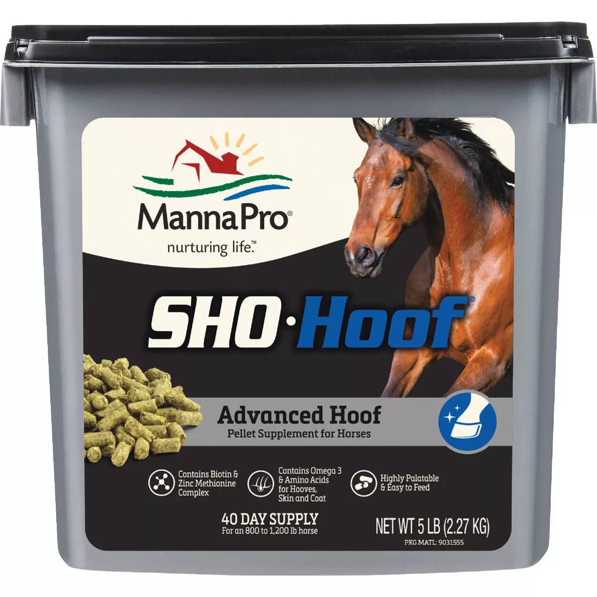 Manna Pro Sho-Hoof 5 Lb. Biotin & Zinc Horse Supplement