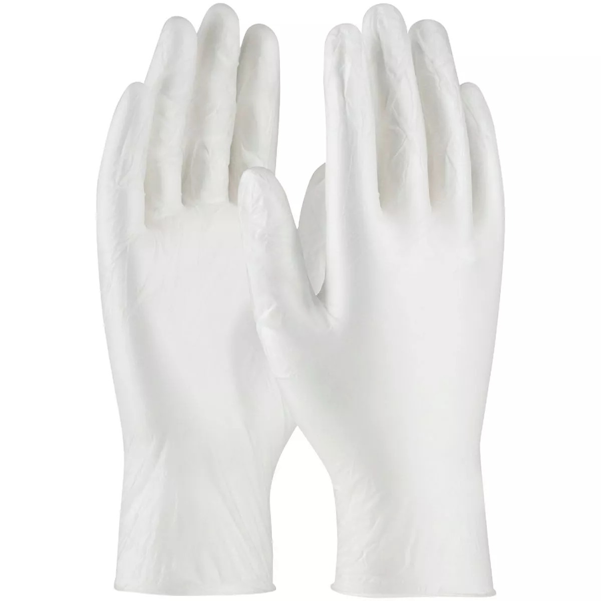 PIP Ambi-Dex Medium Clear Vinyl Disposable Gloves (100-Pack) - photo 2