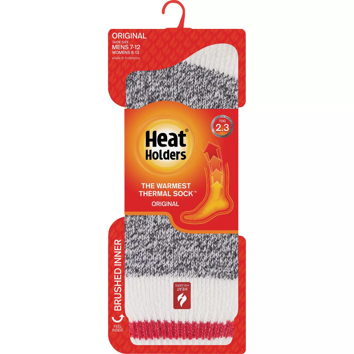 Heat Holders Jeffrey Men's 7 to 12 Black Crew Sock - photo 2