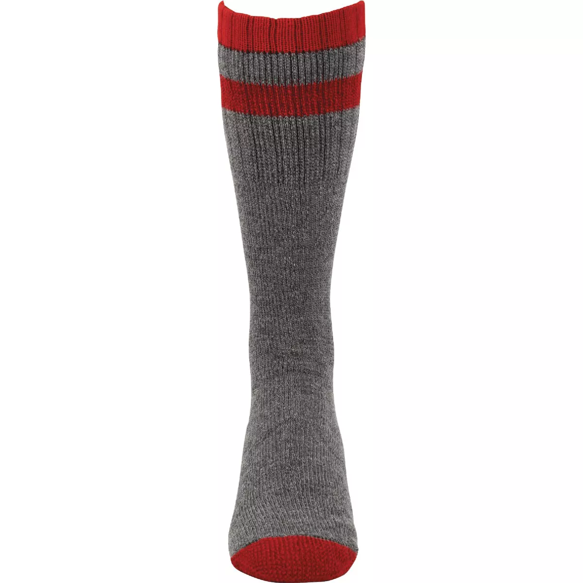 Railroad Sock Men's Red Stripe Wool Sock