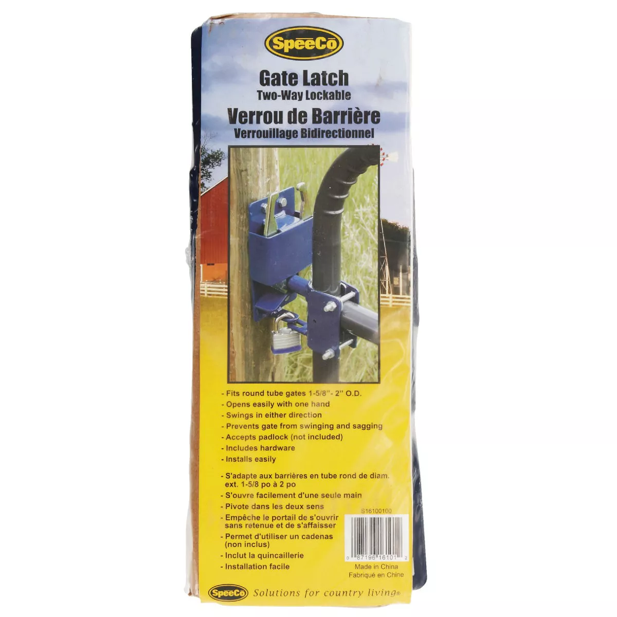 Speeco 2-Way Lockable Steel Gate Latch - photo 2