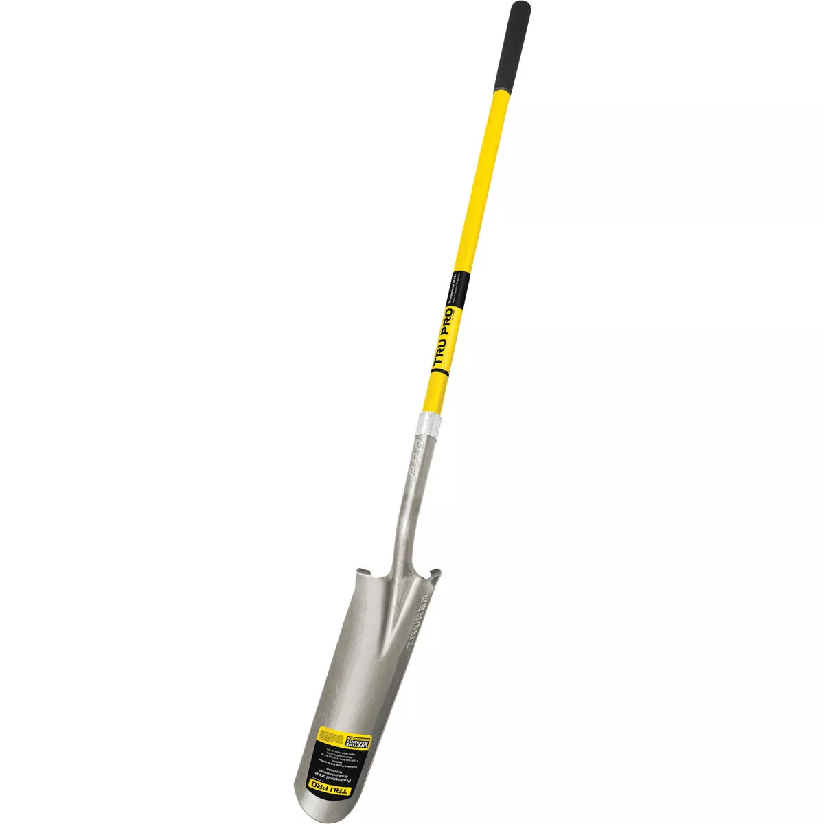 Truper Tru Pro 48 In. Fiberglass Handle Drain Spade