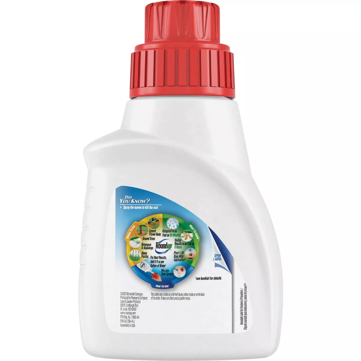 Roundup 16 Oz. Exclusive Formula Concentrate Weed & Grass Killer - photo 2