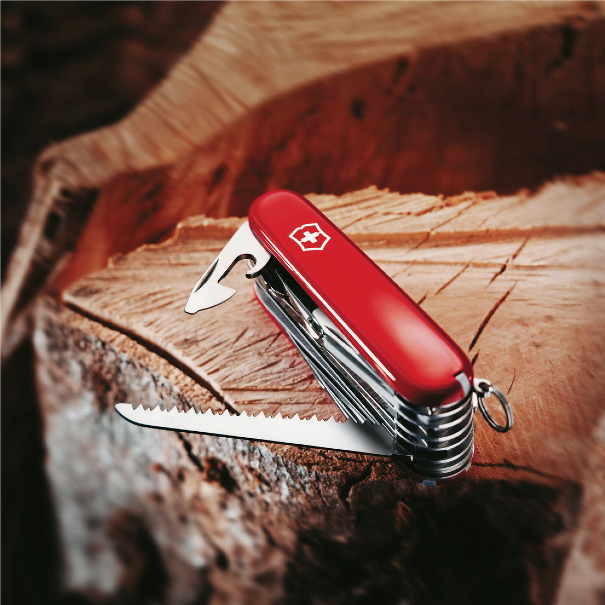 Victorinox Fieldmaster 15-Function 3-1/2 In. Red Swiss Army Knife 