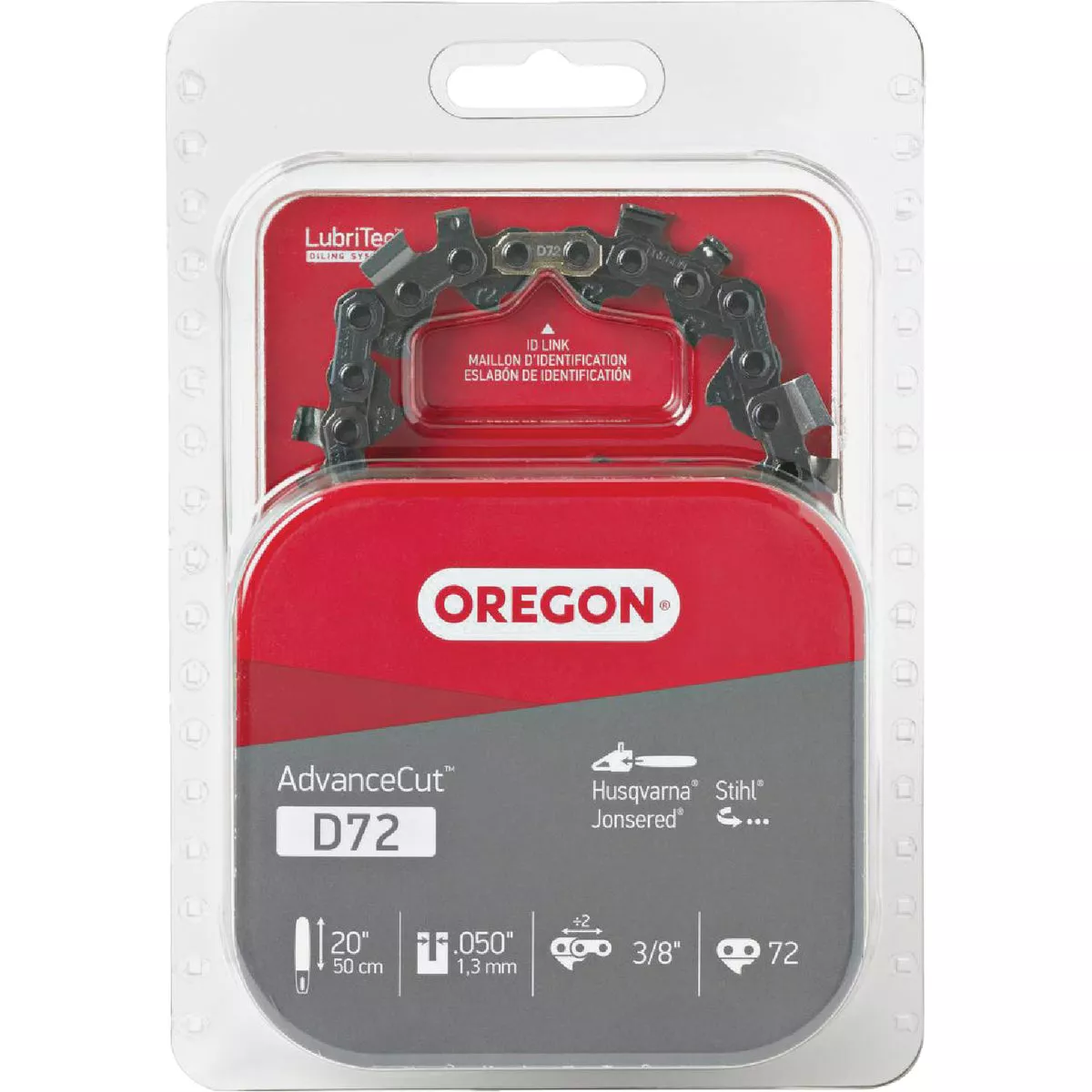 Oregon AdvanceCut 20 In. 72-Link Chainsaw Chain