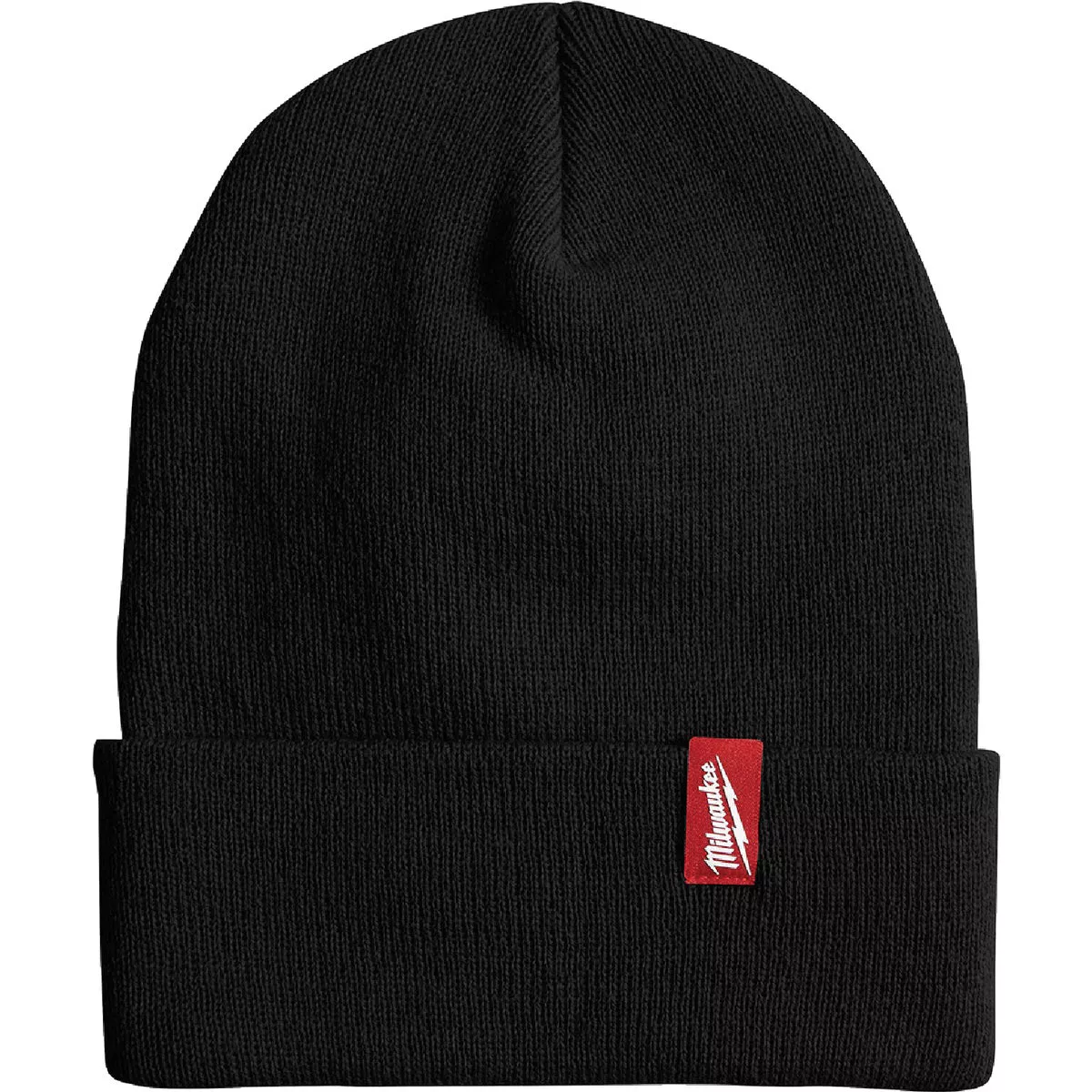Milwaukee Black Cuffed Beanie Acrylic Sock Cap