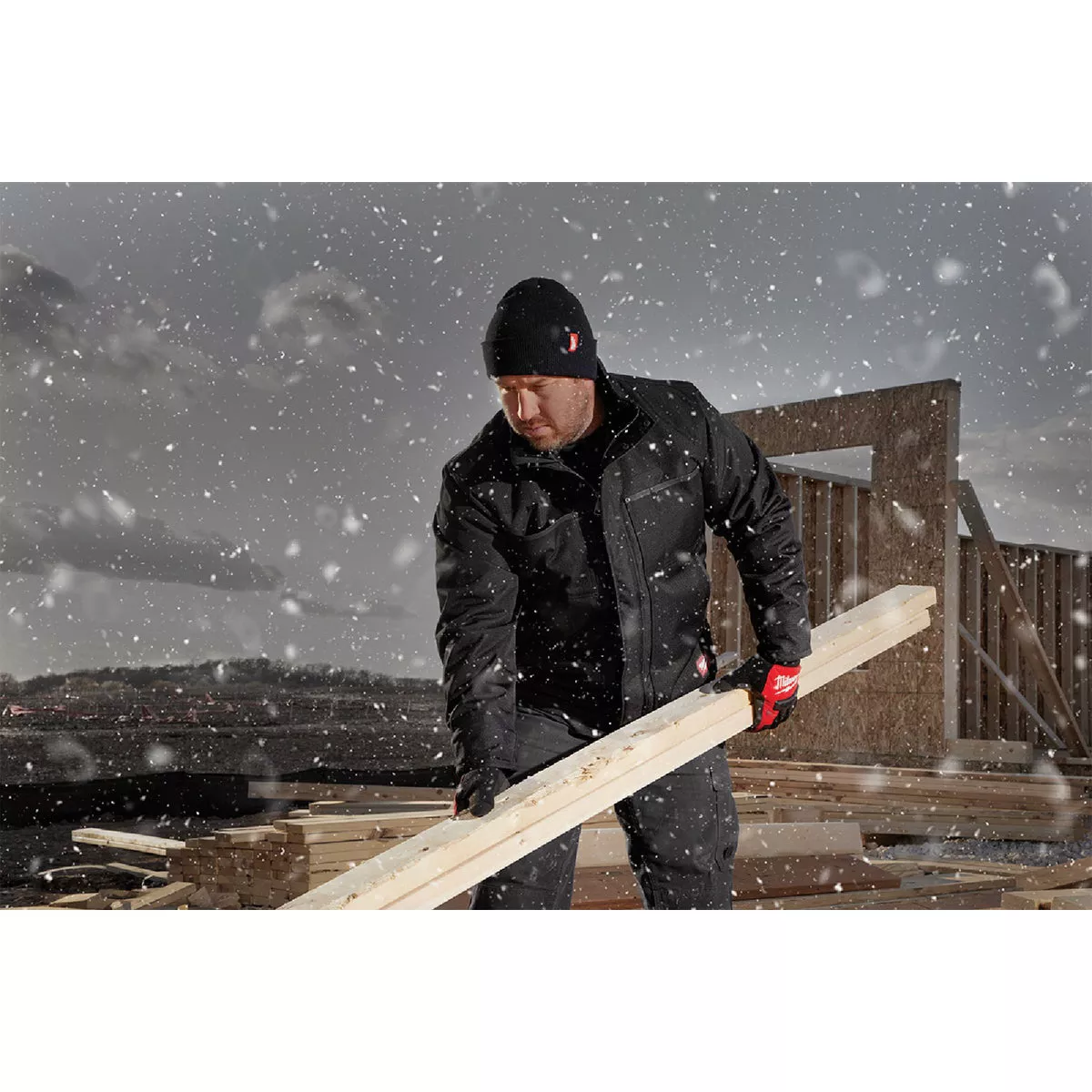 Milwaukee Black Cuffed Beanie Acrylic Sock Cap - photo 3