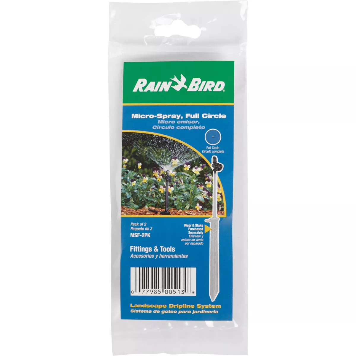 Rain Bird Full Circle Micro-Spray Nozzle (2-Pack)