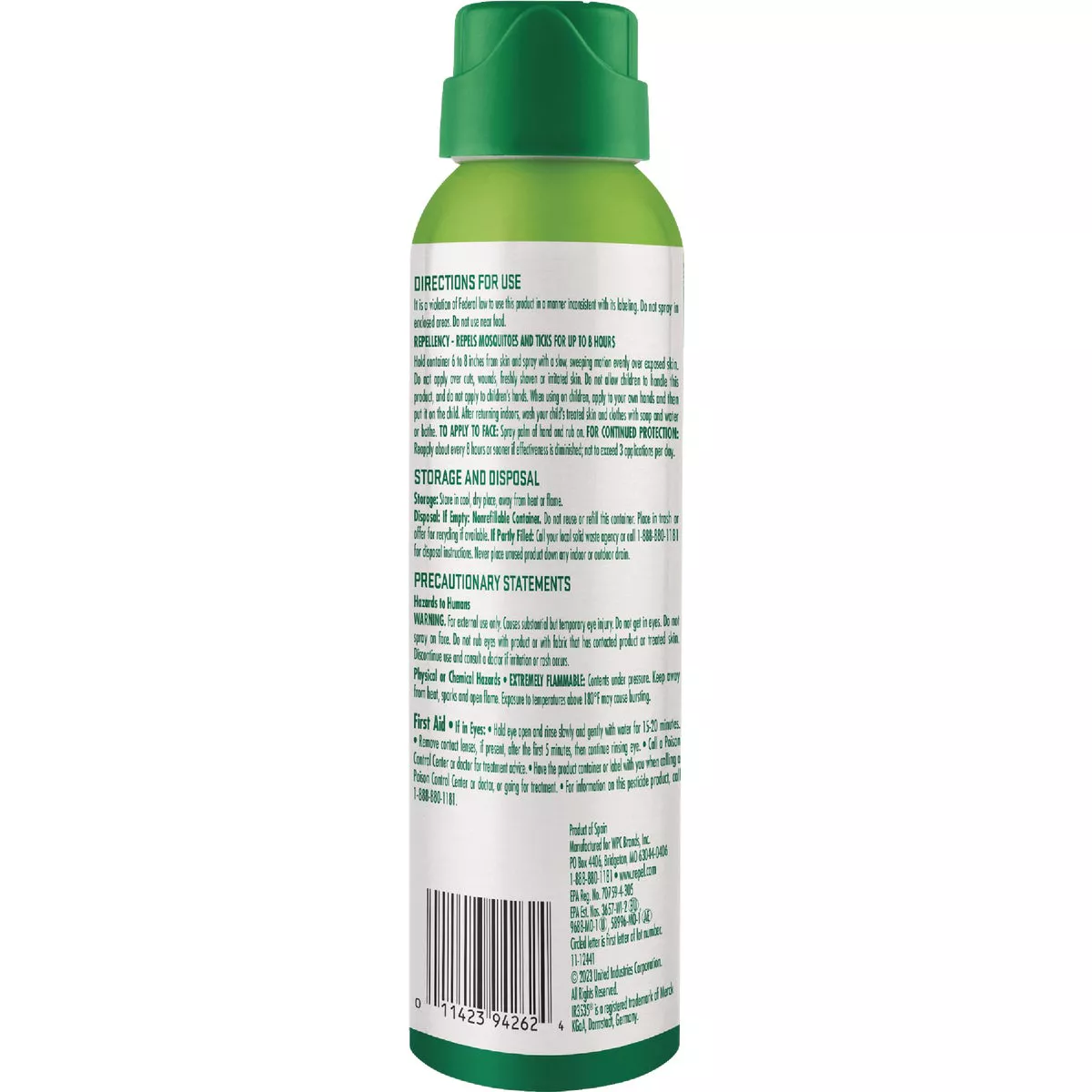 Repel 4 Oz. Aerosol Spray Family Insect Repellent - photo 2