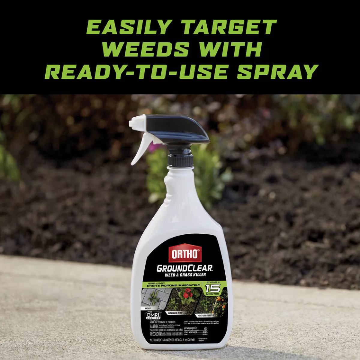 Ortho GroundClear 24 Oz. Trigger Spray Weed & Grass Killer - photo 6