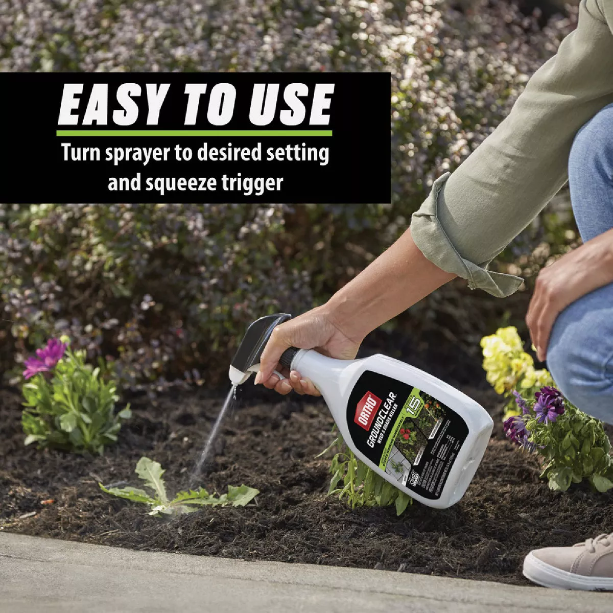 Ortho GroundClear 24 Oz. Trigger Spray Weed & Grass Killer - photo 7