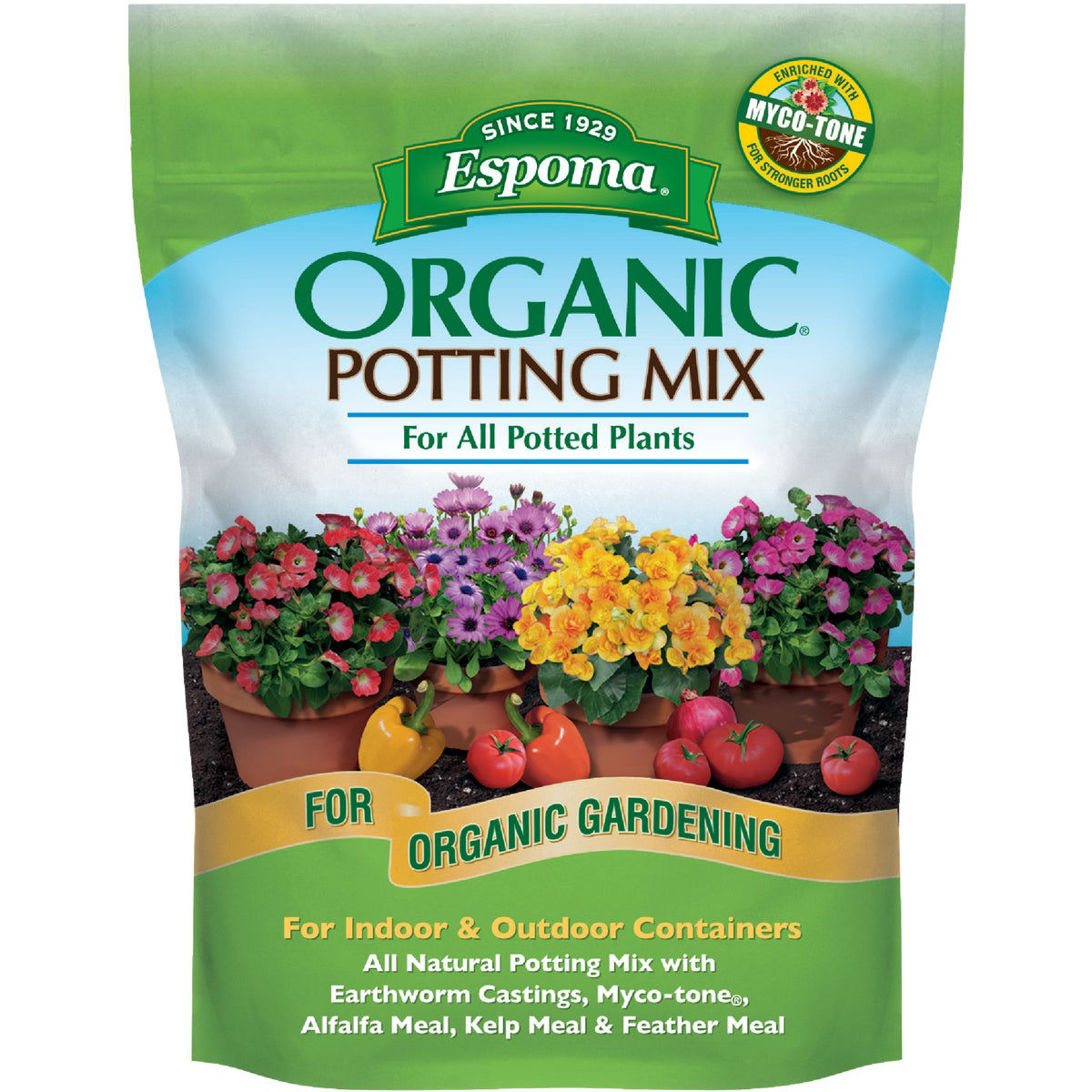 Espoma Organic All Purpose Potting Mix 4 qt